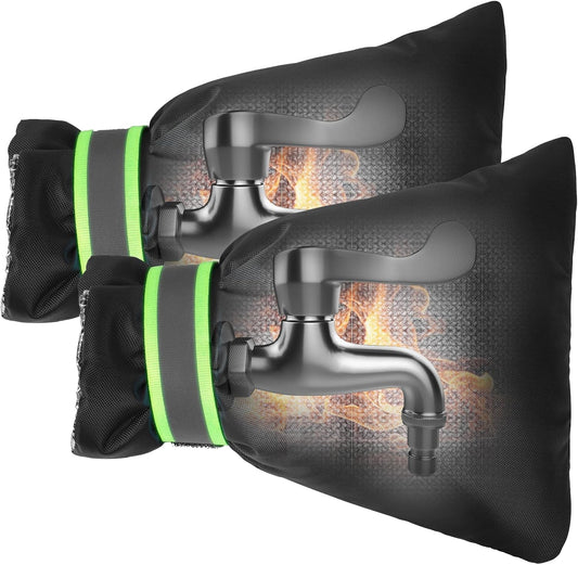 Humibox 2 PCs Faucet Covers with Reflective Strips